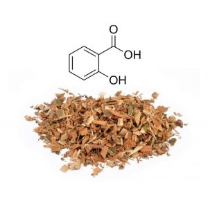 מקליפת הערבה BHA חומצה סליצילית SALICYLIC ACID (BHA) FROM WILLOW BARK